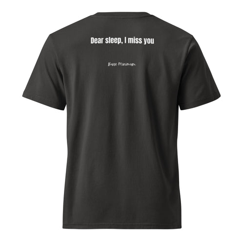 Black t-shirt with 'Stay Humble' text on the back against a white background